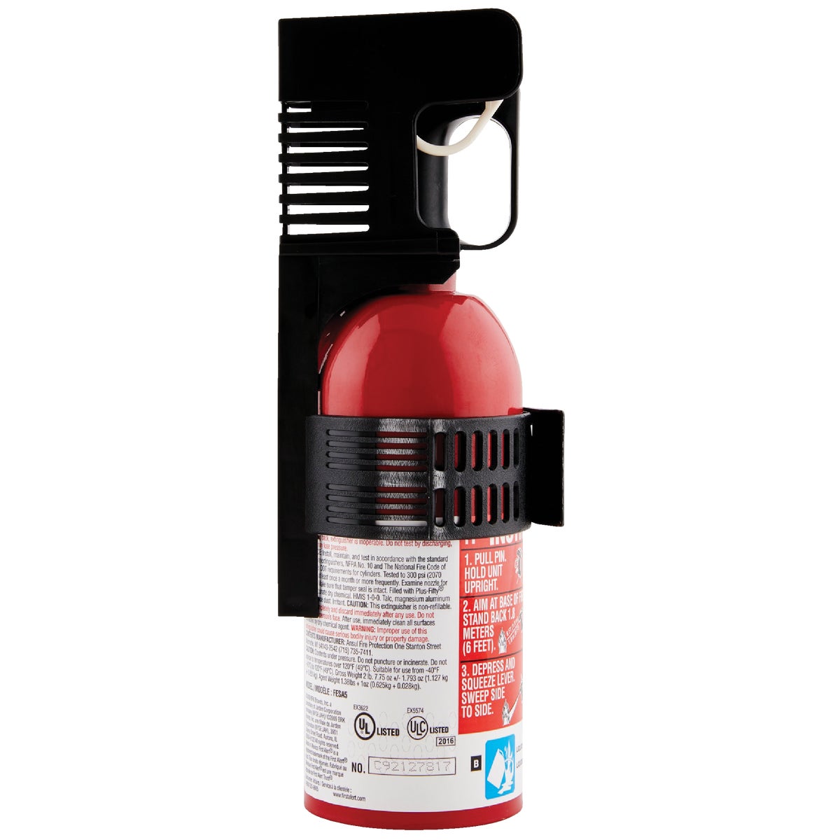First Alert 5-B:C Auto Fire Extinguisher Image 6
