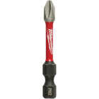 Milwaukee SHOCKWAVE #2 Phillips 2 In. Impact Duty Screwdriver Bit (2-Pack) Image 1