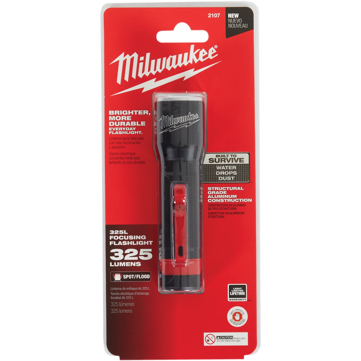 Milwaukee 325 Lm. Focusing LED Flashlight Image 2