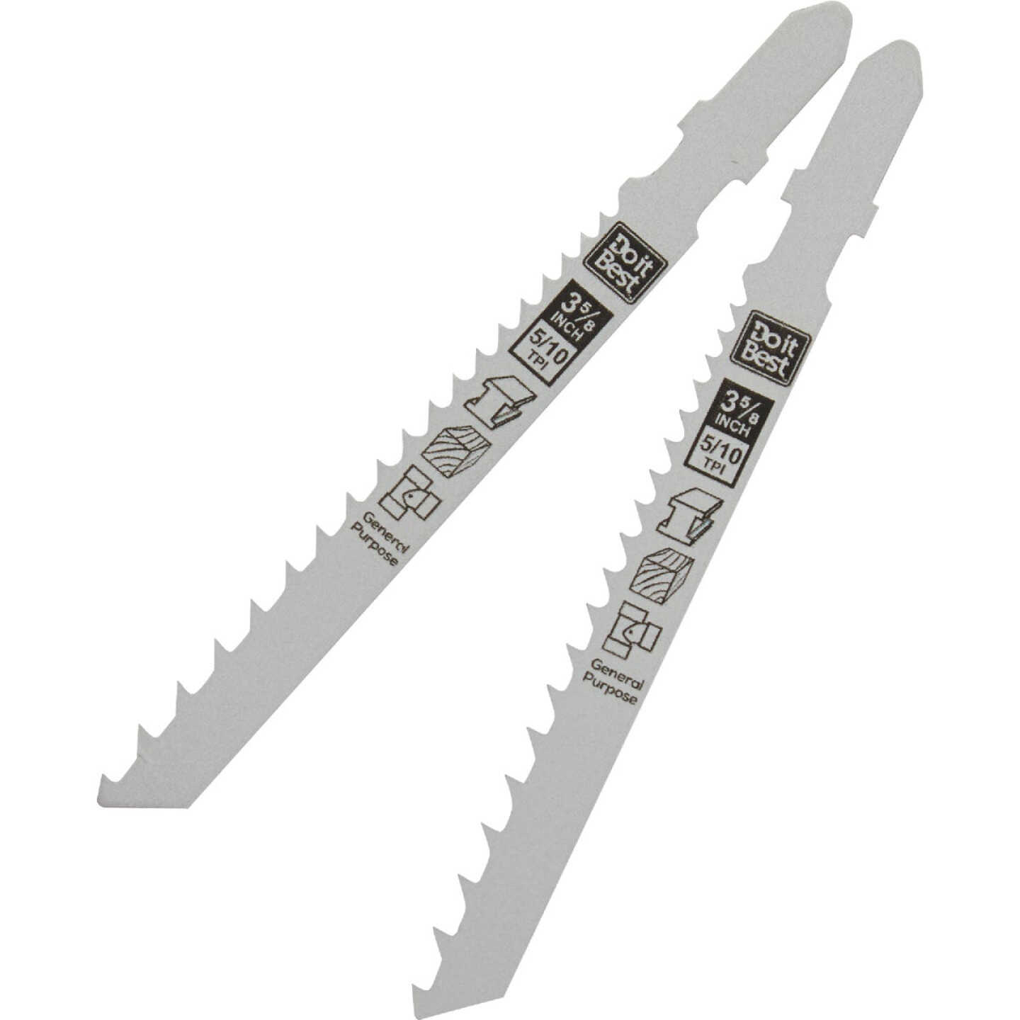 Do it Best T-Shank 3-5/8 In. 5/10 TPI General Purpose Jigsaw Blade (2-Pack) Image 2