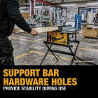 DEWALT Compact Folding Table Saw Stand Image 5