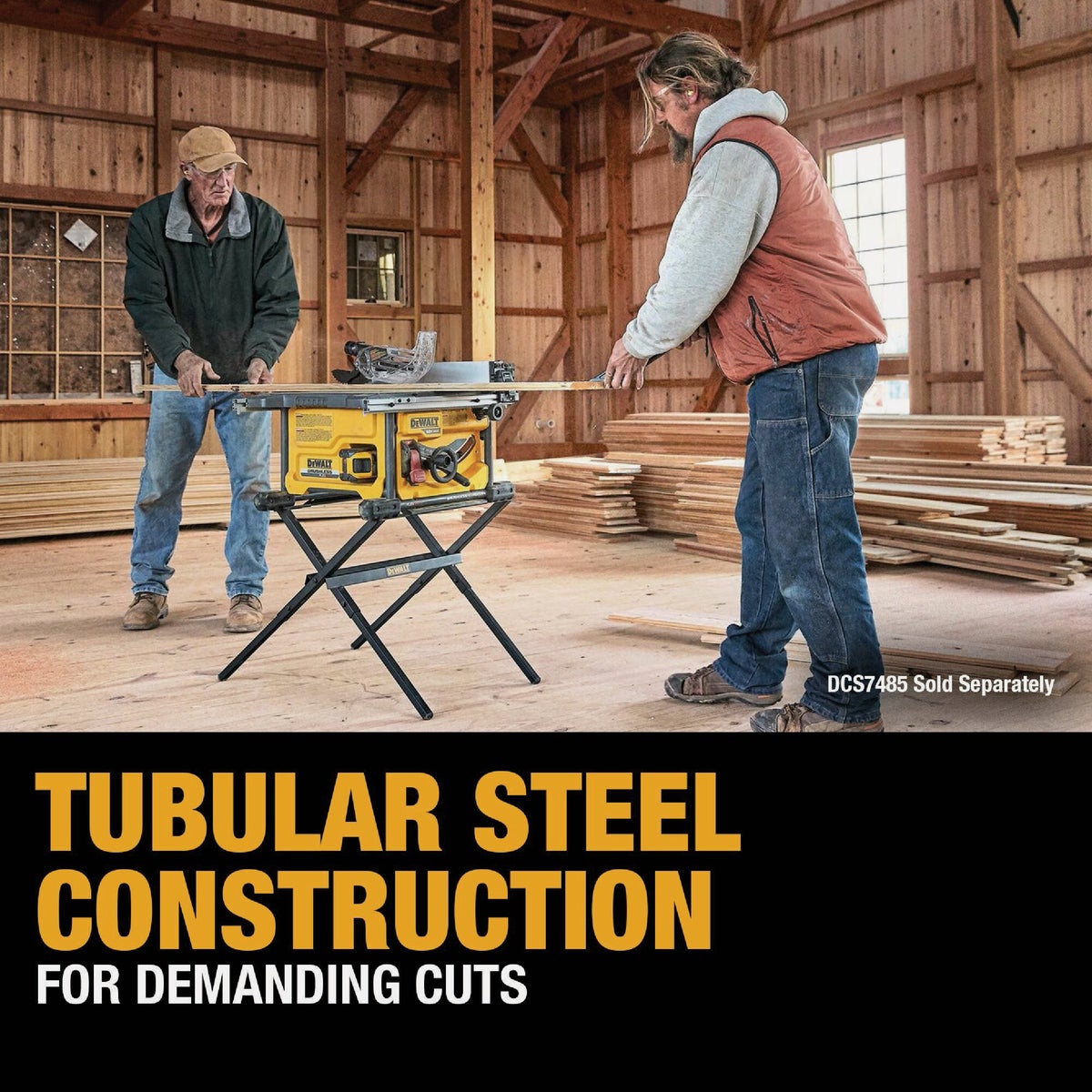 DEWALT Compact Folding Table Saw Stand Image 3