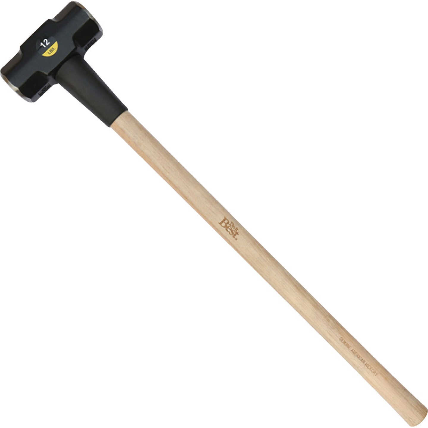 Do it Best 12 Lb. Double-Faced Sledge Hammer with 36 In. Hickory Handle Image 4