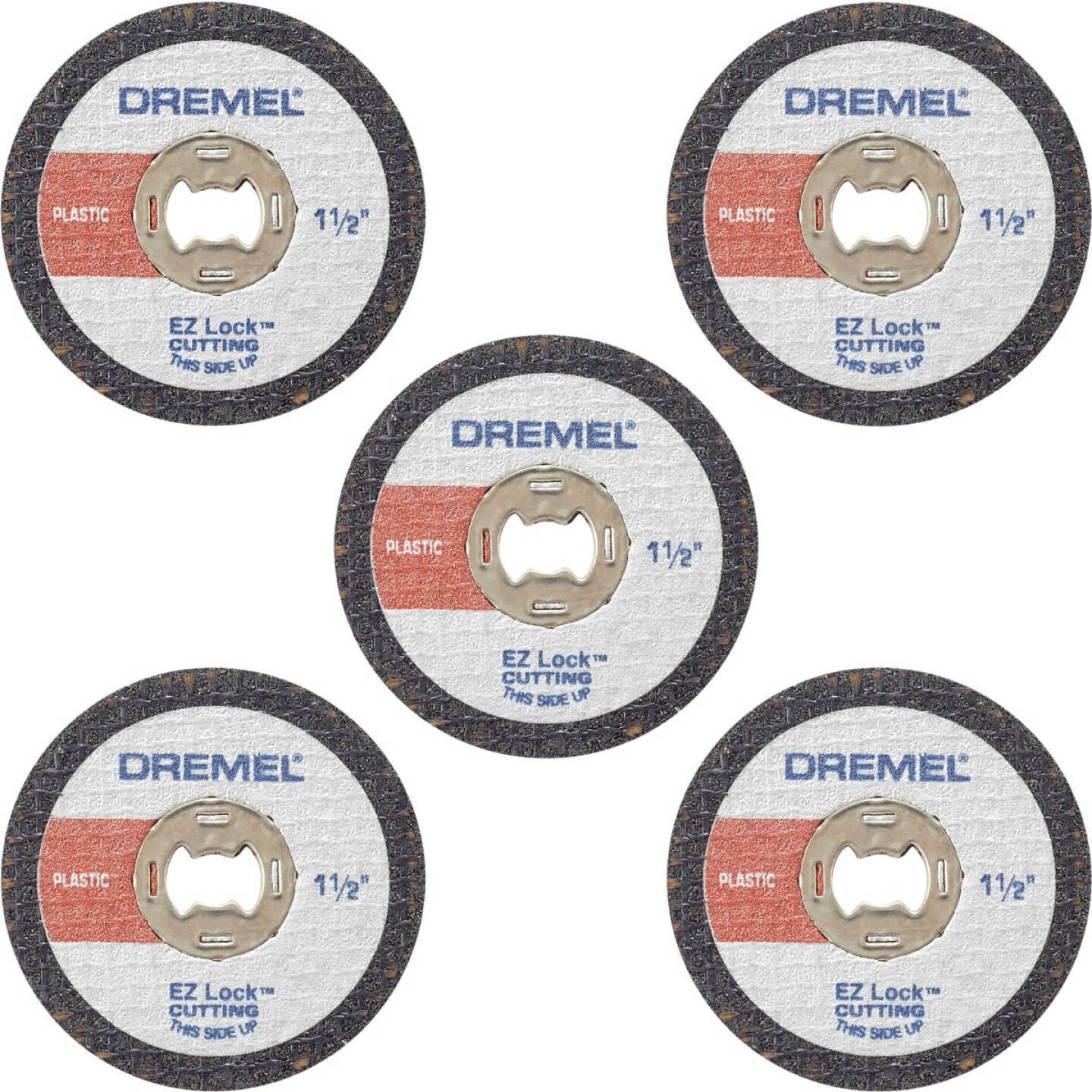 Dremel EZ Lock 1-1/2 In. Plastic Cut-Off Wheel (5-Pack) Image 1