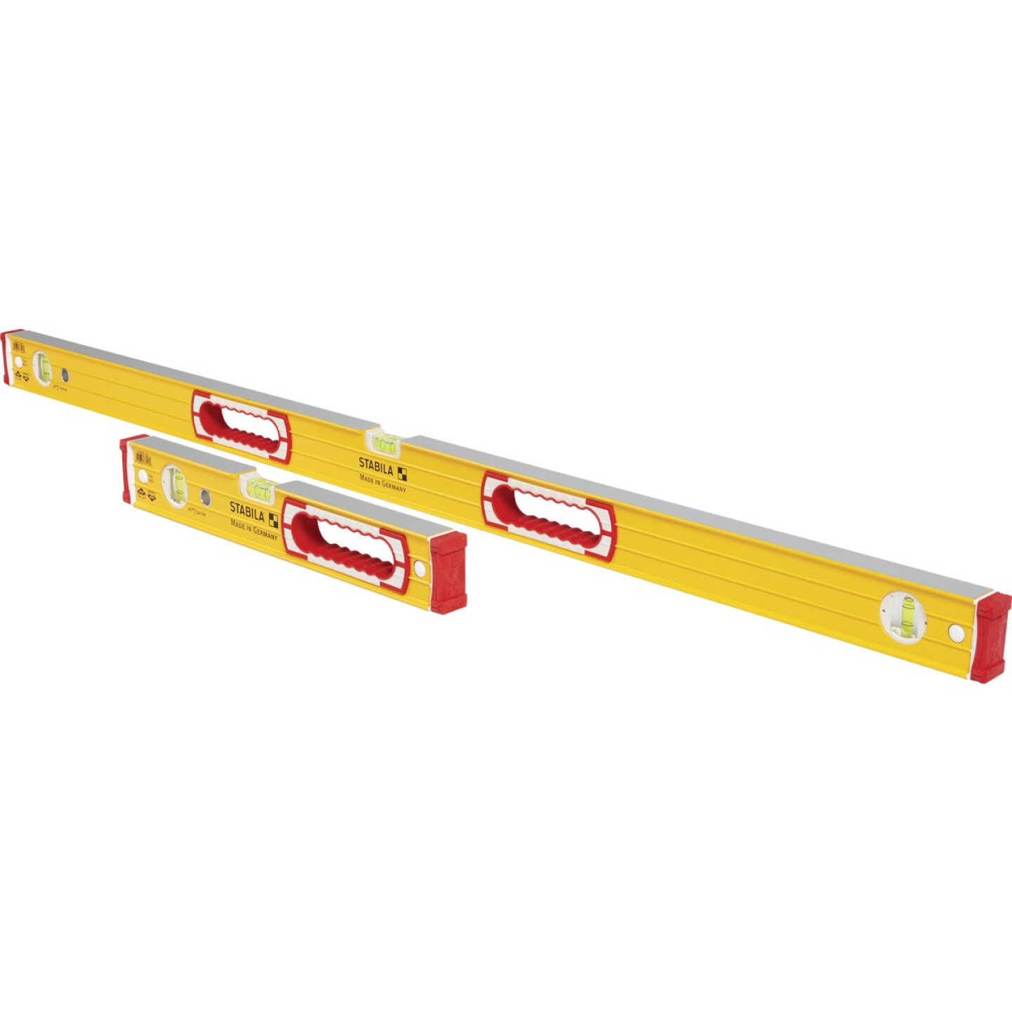 Stabila 48 In. and 16 In. Aluminum Box Level Set Image 1