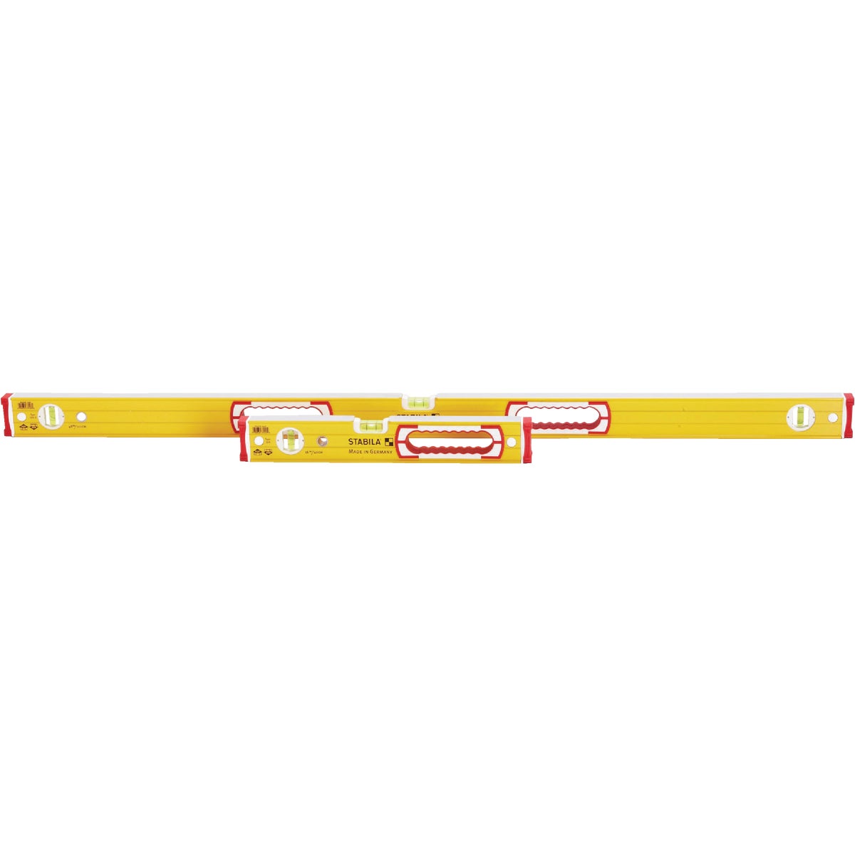 Stabila 48 In. and 16 In. Aluminum Box Level Set Image 4