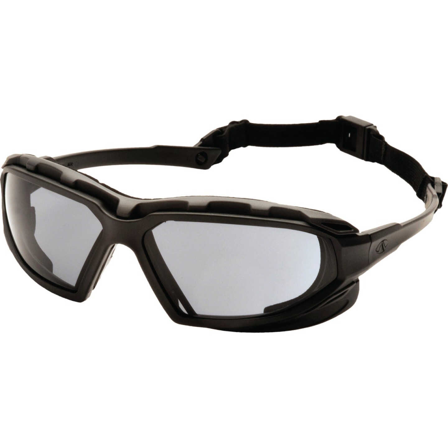 Pyramex Highlander Plus Black & Gray Frame Safety Glasses with Gray Anti-Fog Lenses Image 2