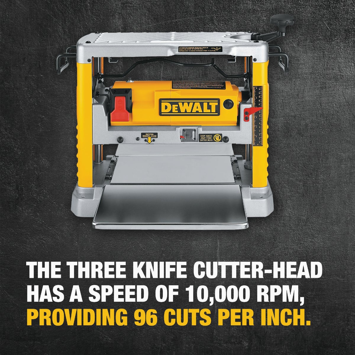 DEWALT 12-1/2 In. Portable Planer Image 4