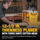 DEWALT 12-1/2 In. Portable Planer Image 5