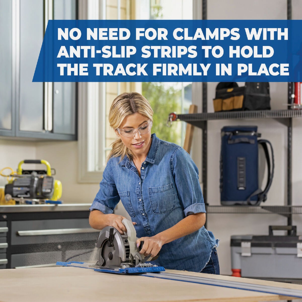 Kreg Accu-Cut 50 In. Aluminum Circular Saw Track Guide Image 9