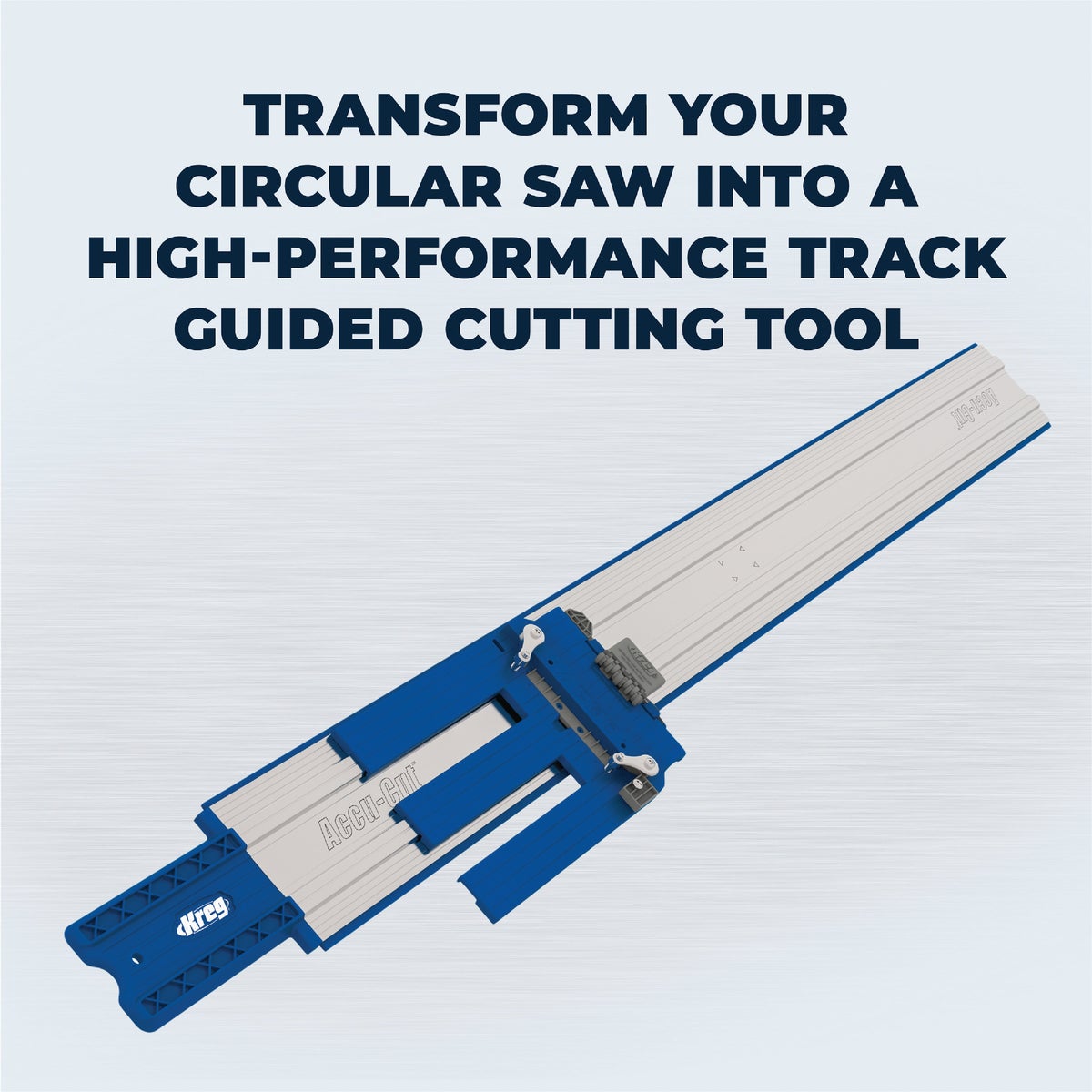 Kreg Accu-Cut 50 In. Aluminum Circular Saw Track Guide Image 2
