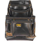 CLC 10-Pocket Leather Carpenter's Nail & Tool Bag Image 1