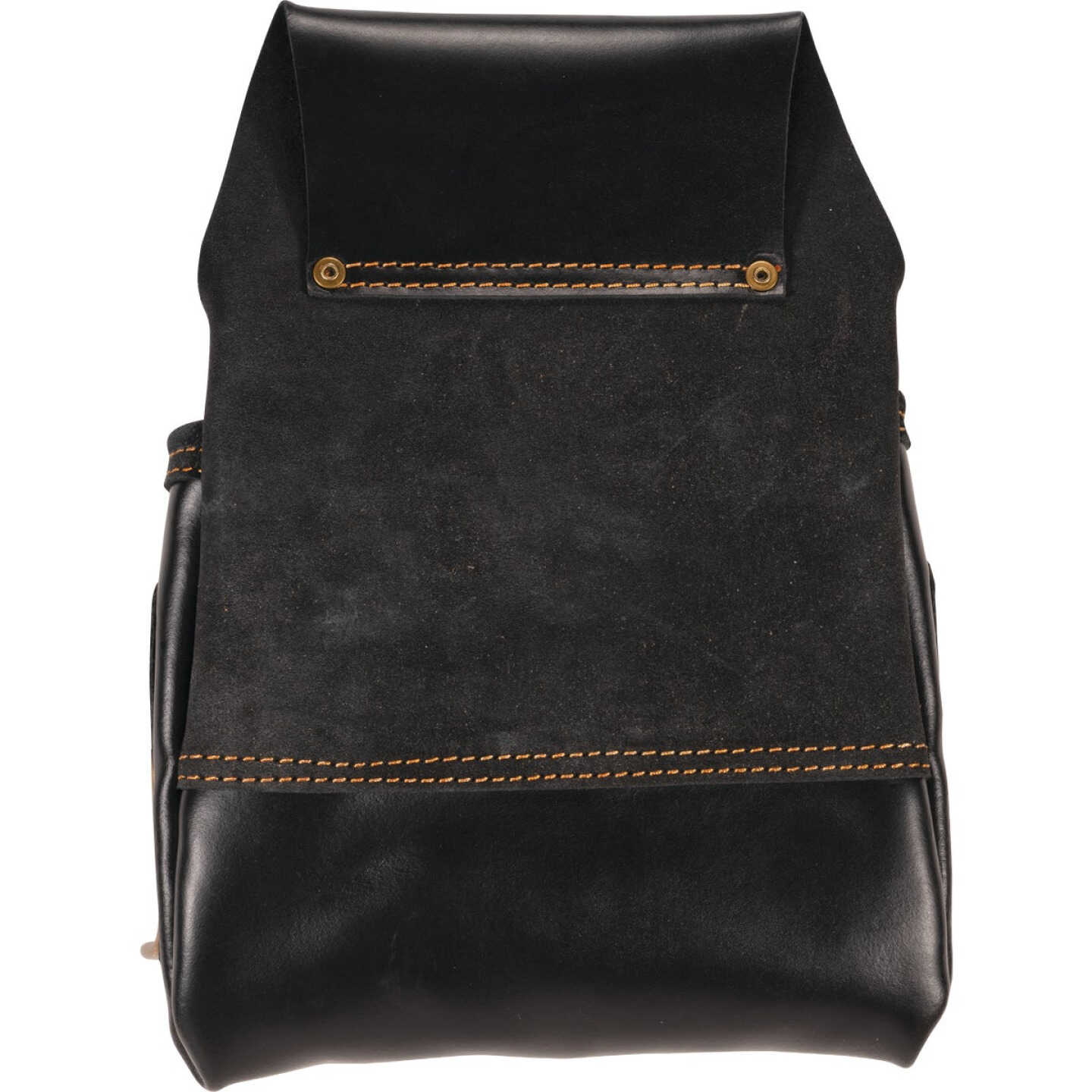 CLC 8-Pocket Leather Carpenter's Nail & Tool Bag Image 3