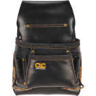 CLC 8-Pocket Leather Carpenter's Nail & Tool Bag Image 1
