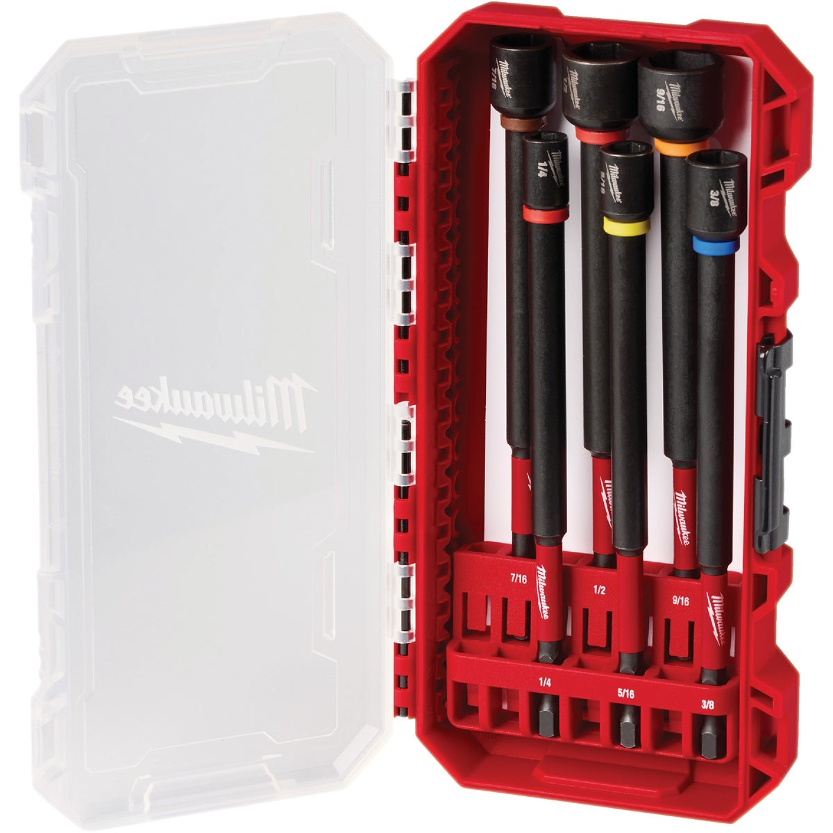 Milwaukee SHOCKWAVE 6 In. Impact Duty Magnetic Nut Driver Set (6-Piece) Image 9