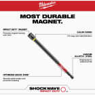 Milwaukee SHOCKWAVE 6 In. Impact Duty Magnetic Nut Driver Set (6-Piece) Image 4
