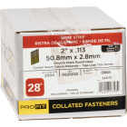 Pro-Fit 2 In. x 0.113 In. 28 Degree Wire Strip Smooth Shank Round Head Brite Framing Stick Nails (2000 Ct.) Image 2