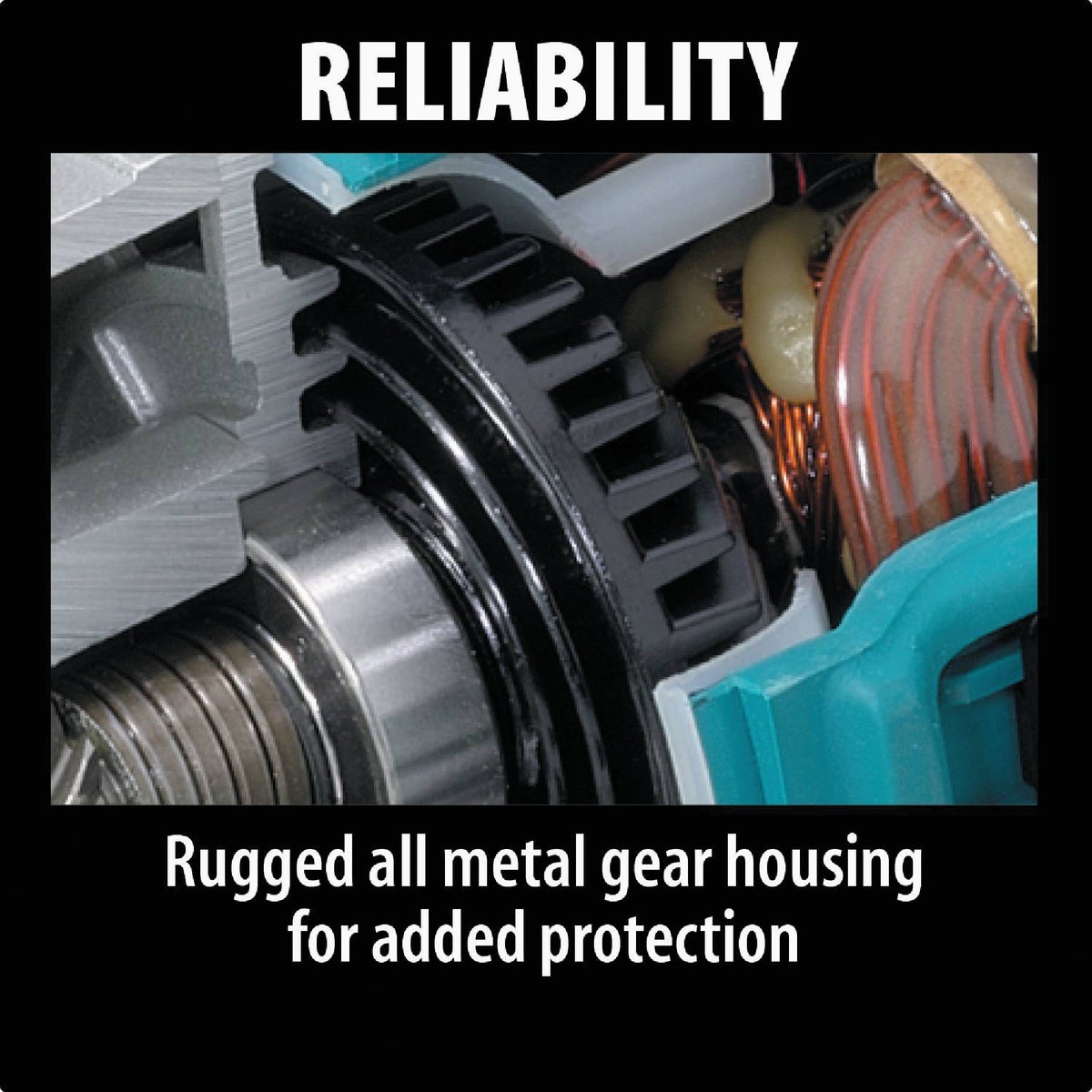 Makita 7 In. 15-Amp Angle Grinder with Lock On Image 3