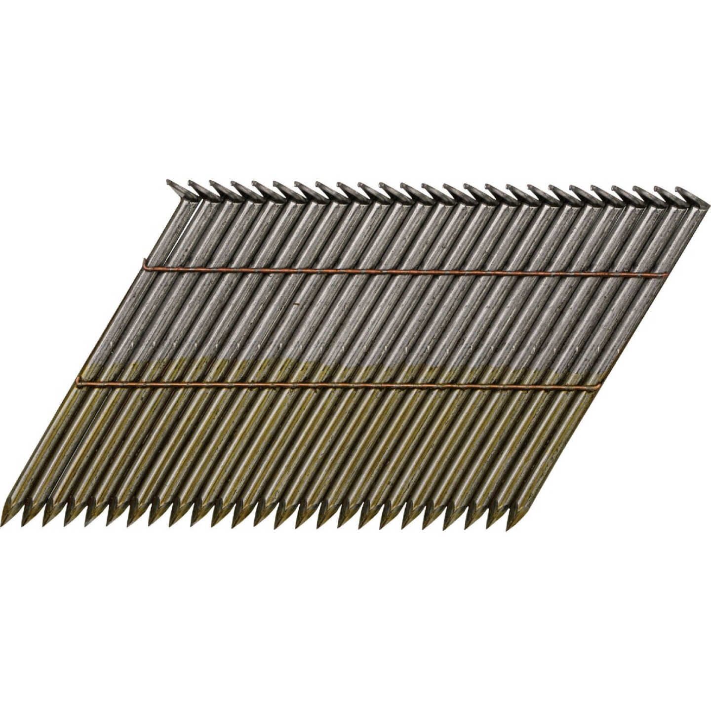 Pro-Fit 2-3/8 In. x 0.133 In. 28 Degree Wire Strip Smooth Shank Round Head Brite Framing Stick Nails (2000 Ct.) Image 1