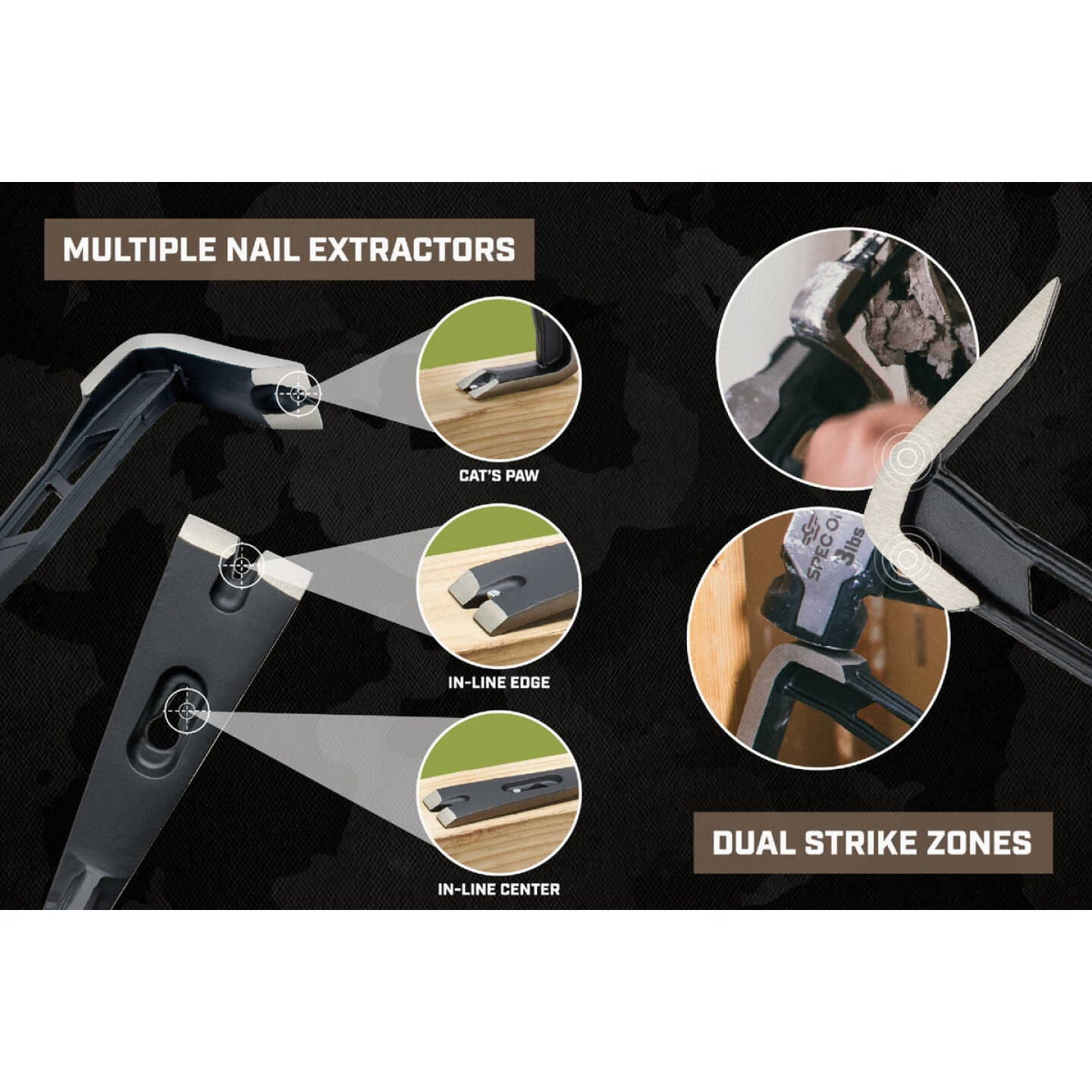 Spec Ops 18 In. High-Carbon Steel Flat Pry Bar Image 2