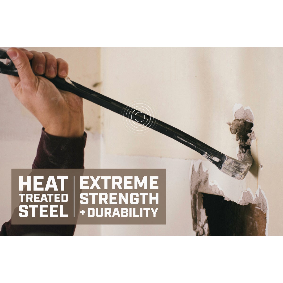 Spec Ops 18 In. High-Carbon Steel Flat Pry Bar Image 3