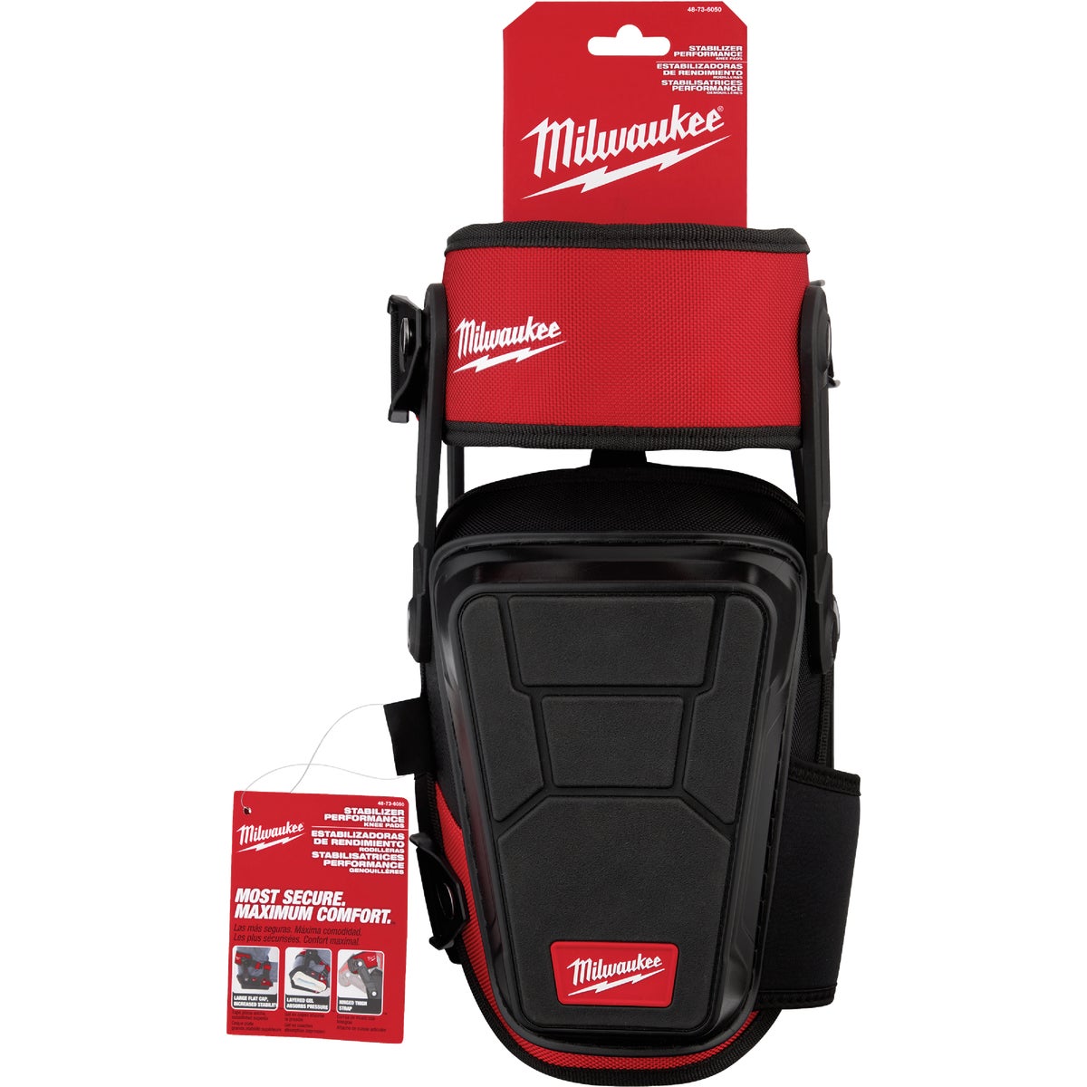 Milwaukee Stabilizer Knee Pad with Thigh Strap Image 4