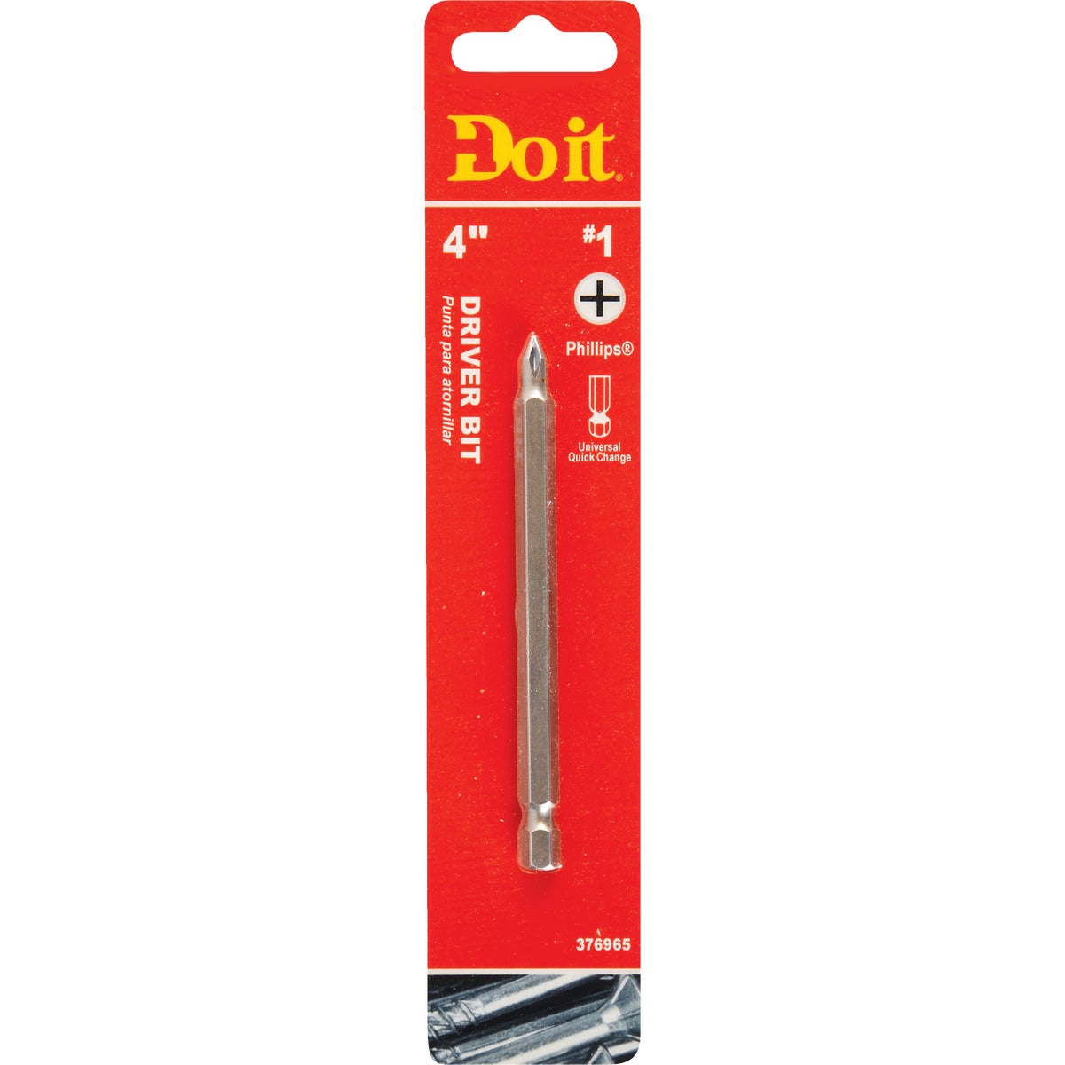 Do it #1 Phillips 4 In. Power Screwdriver Bit