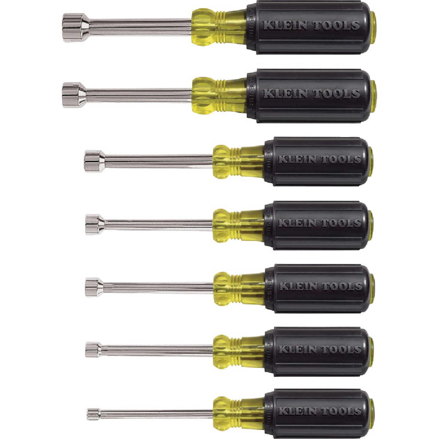 Klein Standard 3 In. Hollow Shaft Nut Driver Set, 7-Piece Image 1