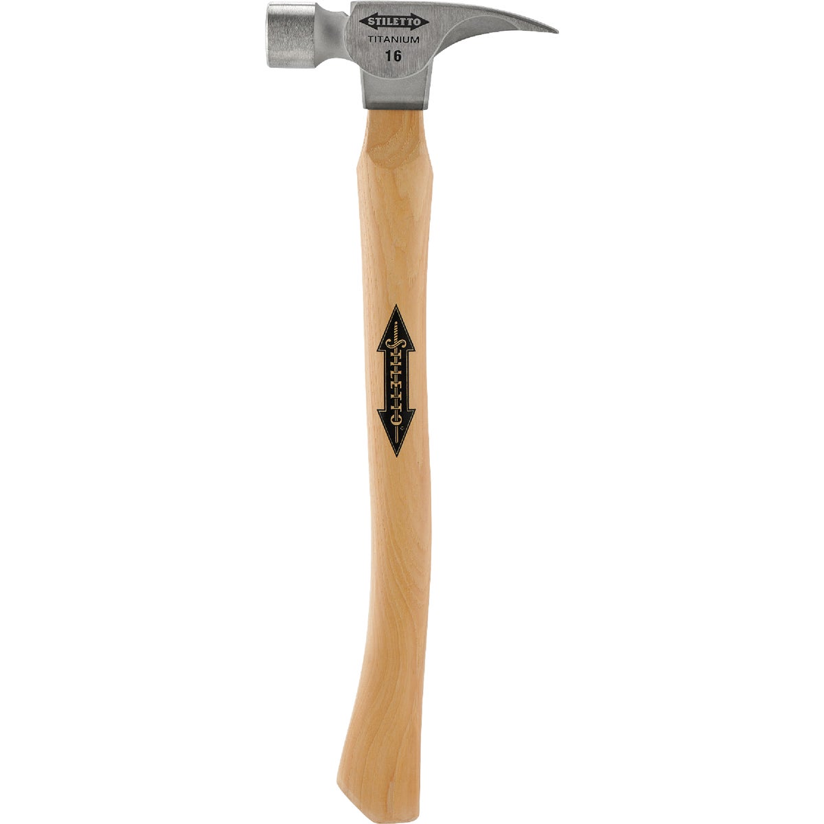Stiletto 16 Oz. Smooth-Face Framing Hammer with Hickory Handle Image 5