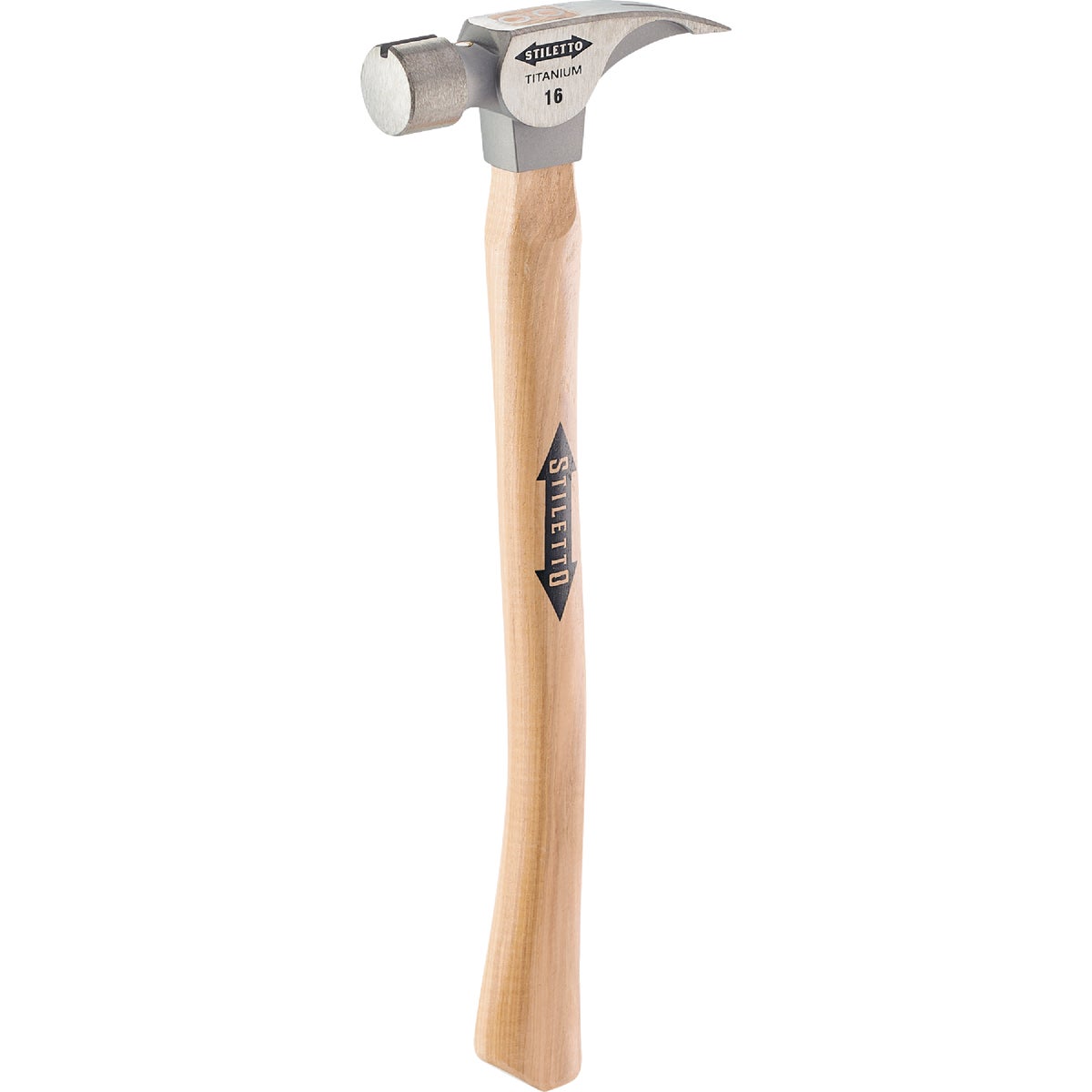Stiletto 16 Oz. Smooth-Face Framing Hammer with Hickory Handle Image 1