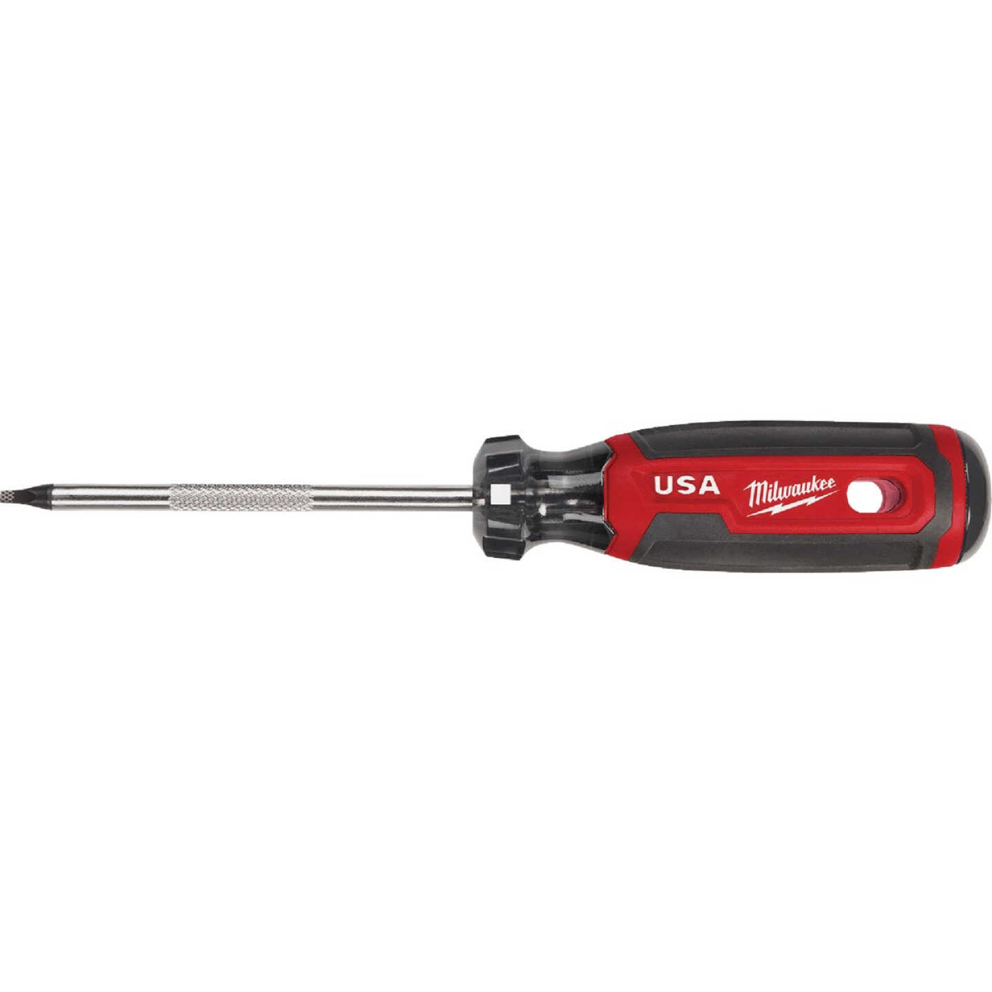 Milwaukee #2 x 4 In. Square Recess Cushion Grip Screwdriver (USA) Image 8