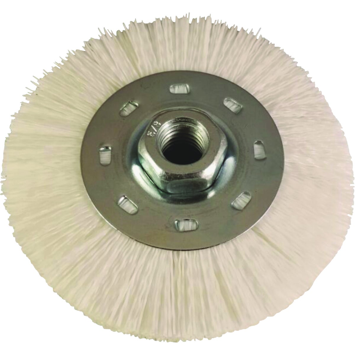 Dico Nyalox 4-1/2 In. No Grit White Angle Grinder Wheel Brush