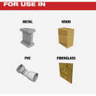 Milwaukee 1/2 In. x 18 In. 80 Grit Bandfile Belt (4-Pack) Image 4