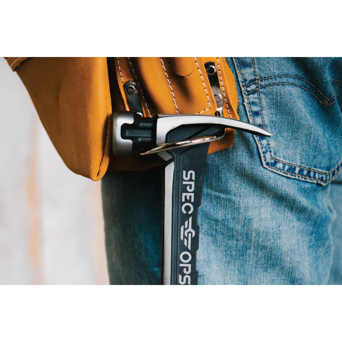 Spec Ops 20 Oz. Smooth-Face Rip Claw Nailing Hammer with Soft Mallet Cap Image 5