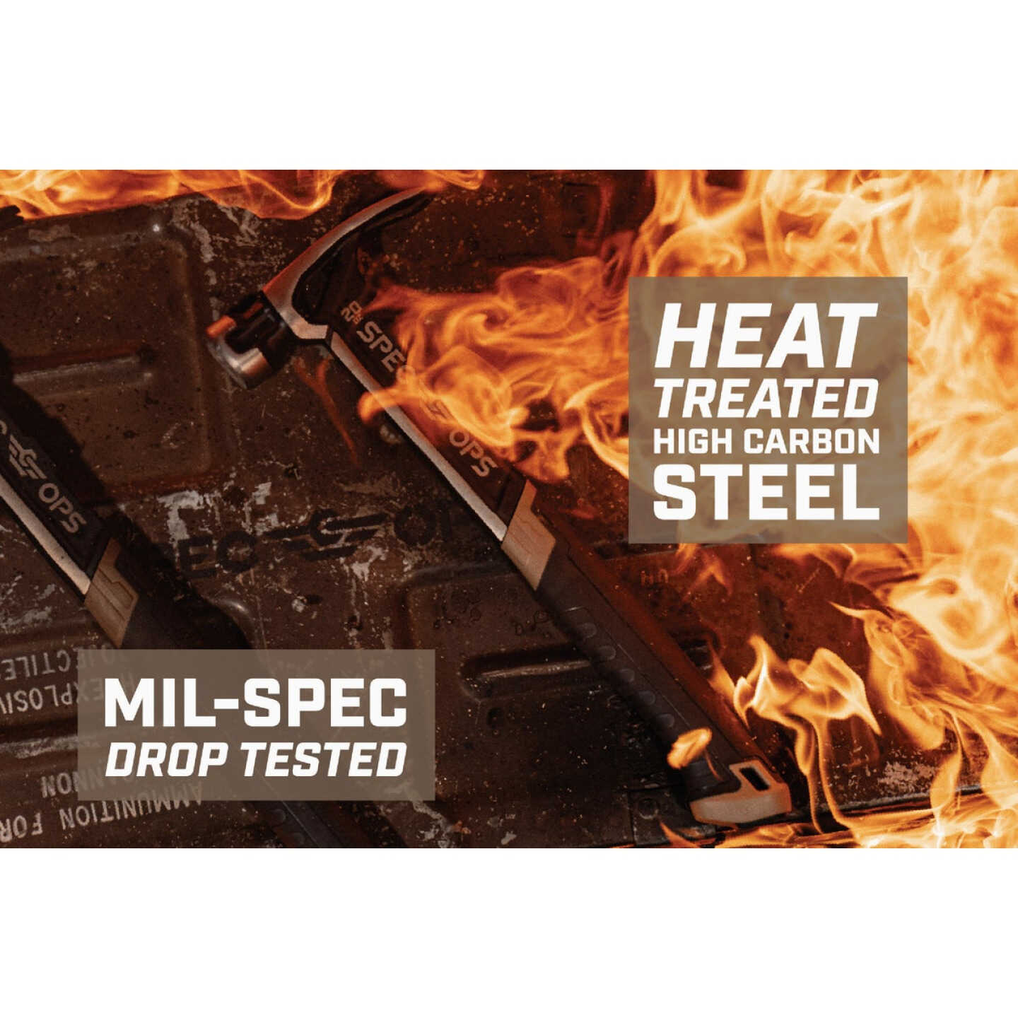 Spec Ops 20 Oz. Smooth-Face Rip Claw Nailing Hammer with Soft Mallet Cap Image 2