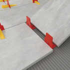 QEP LASH Red 1/8 In. Clips, Part A of Two-Part Tile Leveling System (100-Pack) Image 2