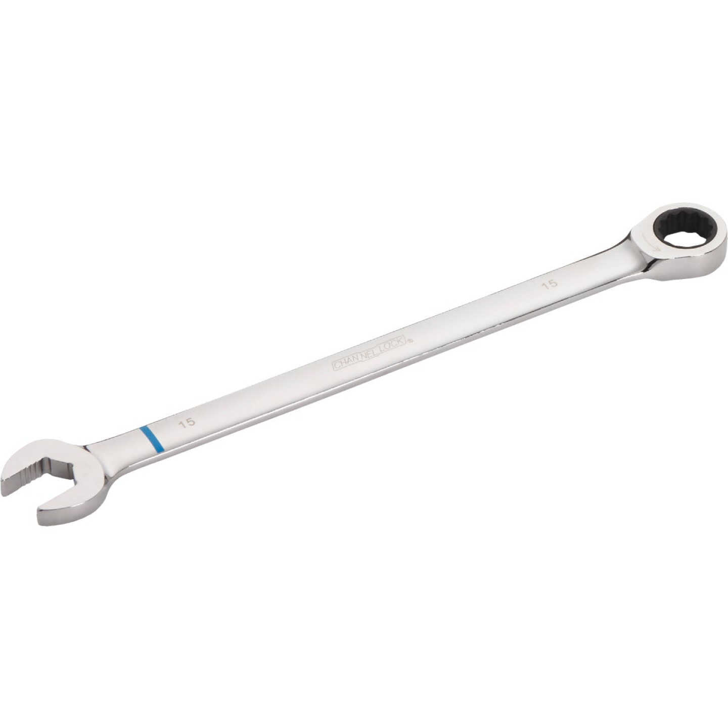 Channellock Metric 15 mm 12-Point Ratcheting Combination Wrench Image 1