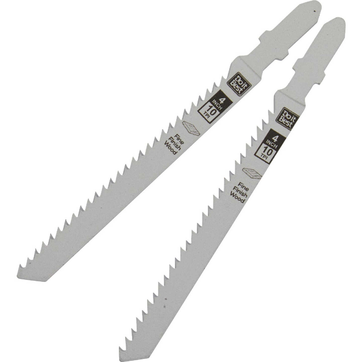 Do it Best T-Shank 4 In. 10 TPI Fine Finish Wood Jigsaw Blade (2-Pack) Image 2