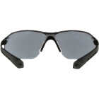 3M Black/Red Frame Flat Temple Safety Glasses with Anti-Scratch Gray Lenses Image 2