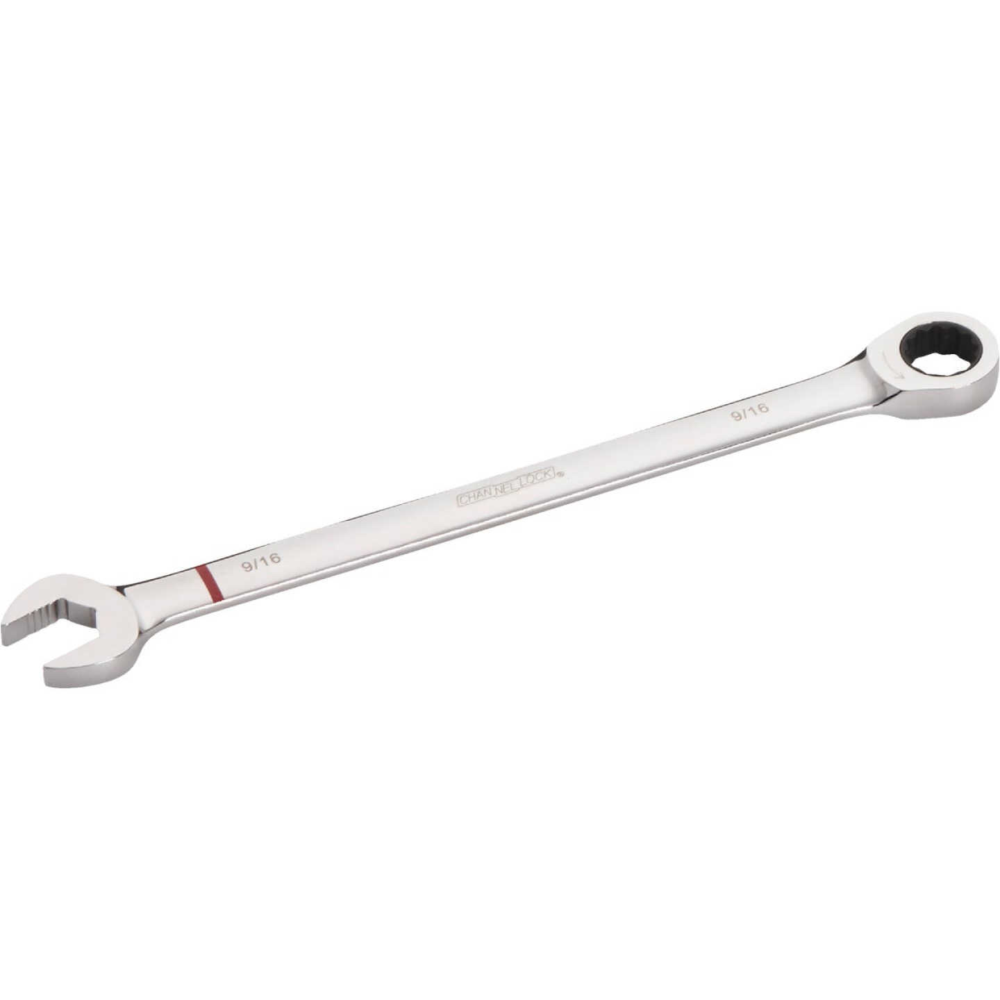 Channellock Standard 9/16 In. 12-Point Ratcheting Combination Wrench Image 1