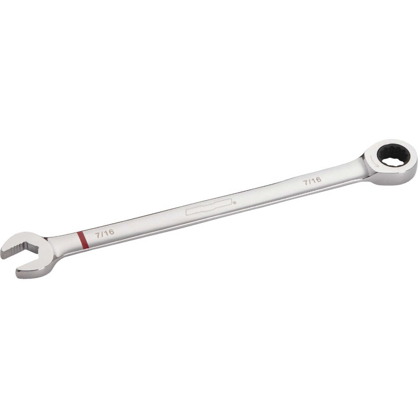 Channellock Standard 7/16 In. 12-Point Ratcheting Combination Wrench Image 1