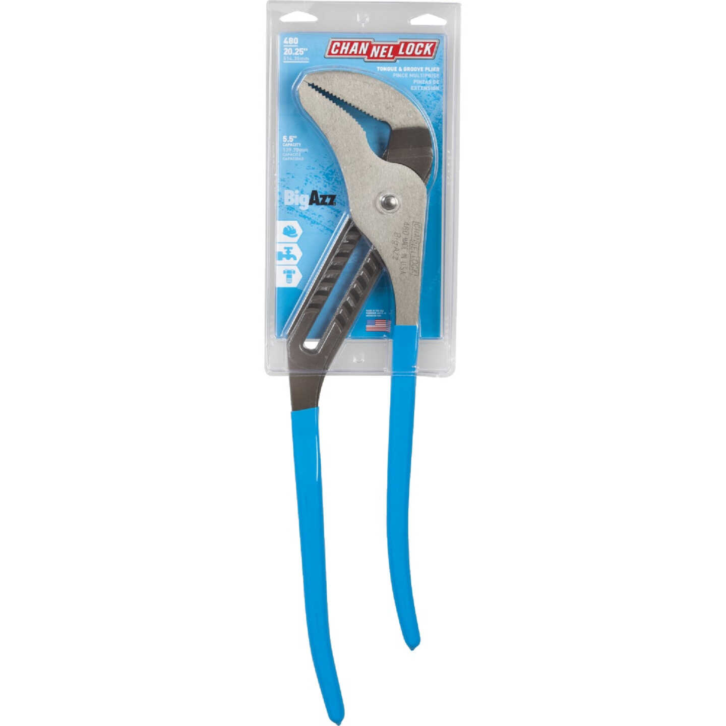 Channellock 20 In. Straight Jaw Groove Joint Pliers Image 2