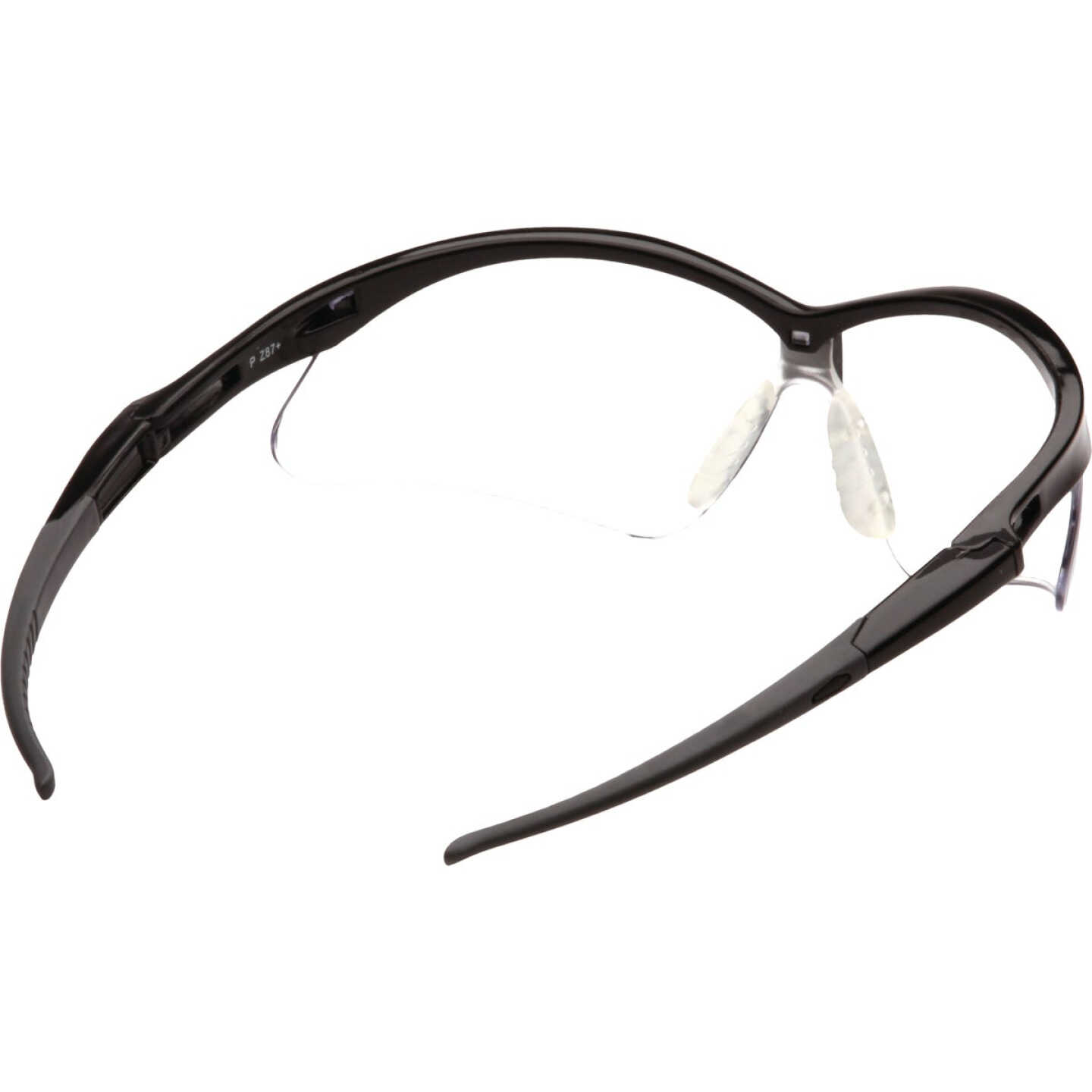 Pyramex PMXTREME Black Frame Safety Glasses with Clear Anti-Fog Lenses Image 3