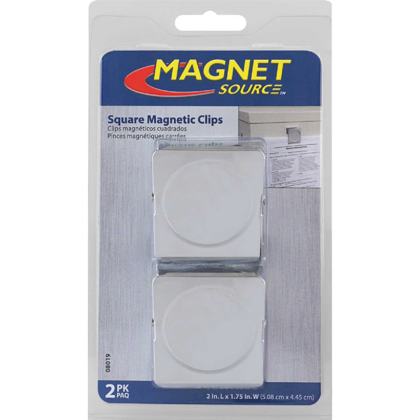 MagnetSource 9 Lb. Capacity Magnetic Metal Clips (2-Pack) Image 6