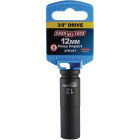 Channellock 3/8 In. Drive 12 mm 6-Point Deep Metric Impact Socket Image 2