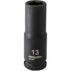Channellock 3/8 In. Drive 13 mm 6-Point Deep Metric Impact Socket Image 1