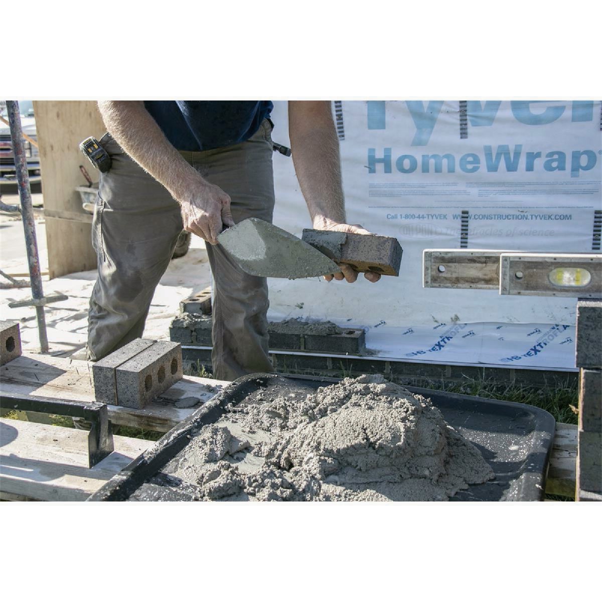 Marshalltown London 10 In. x 4-5/8 In. Brick Trowel Image 3