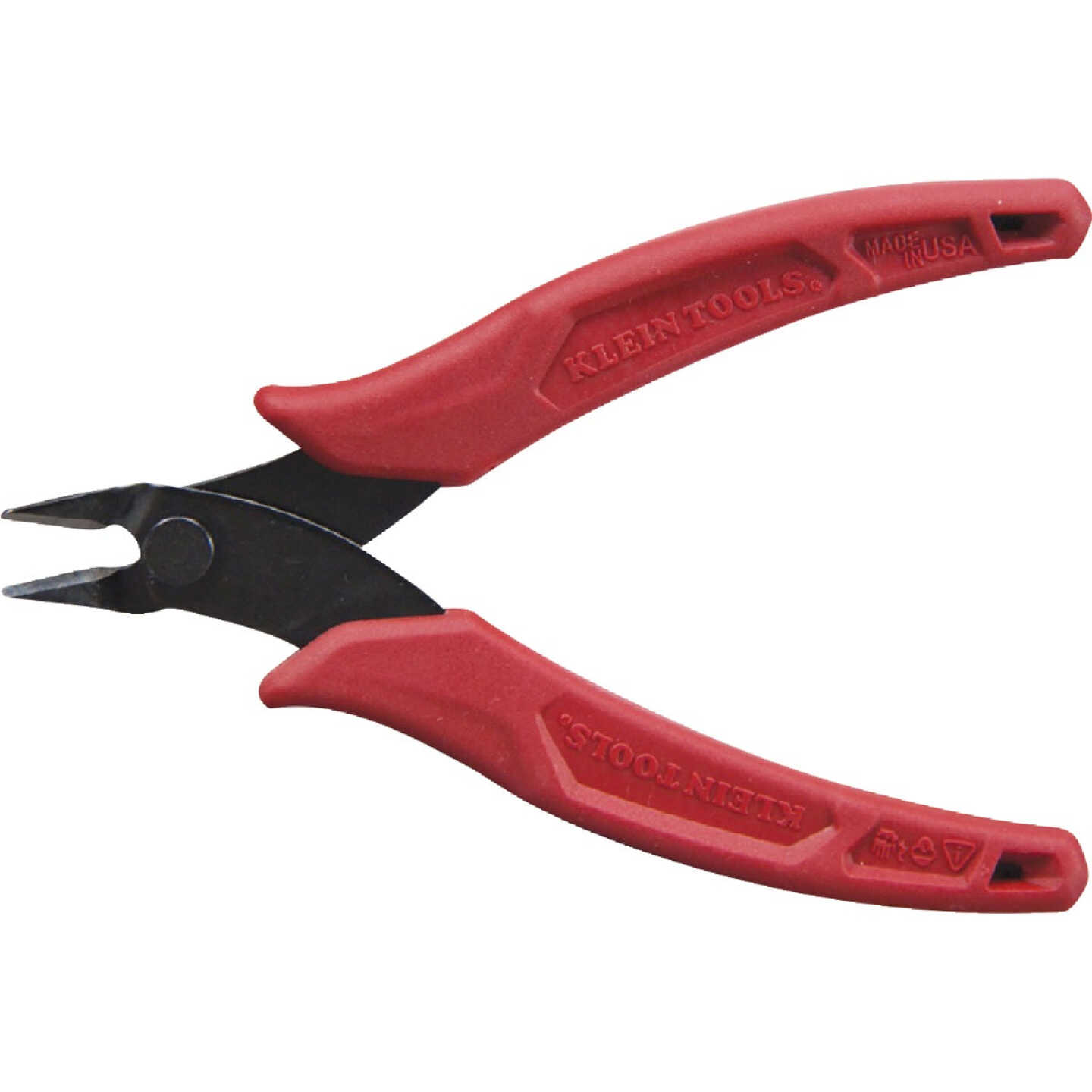 Klein 5 In. Flush Cutter Diagonal Cutting Pliers Image 1