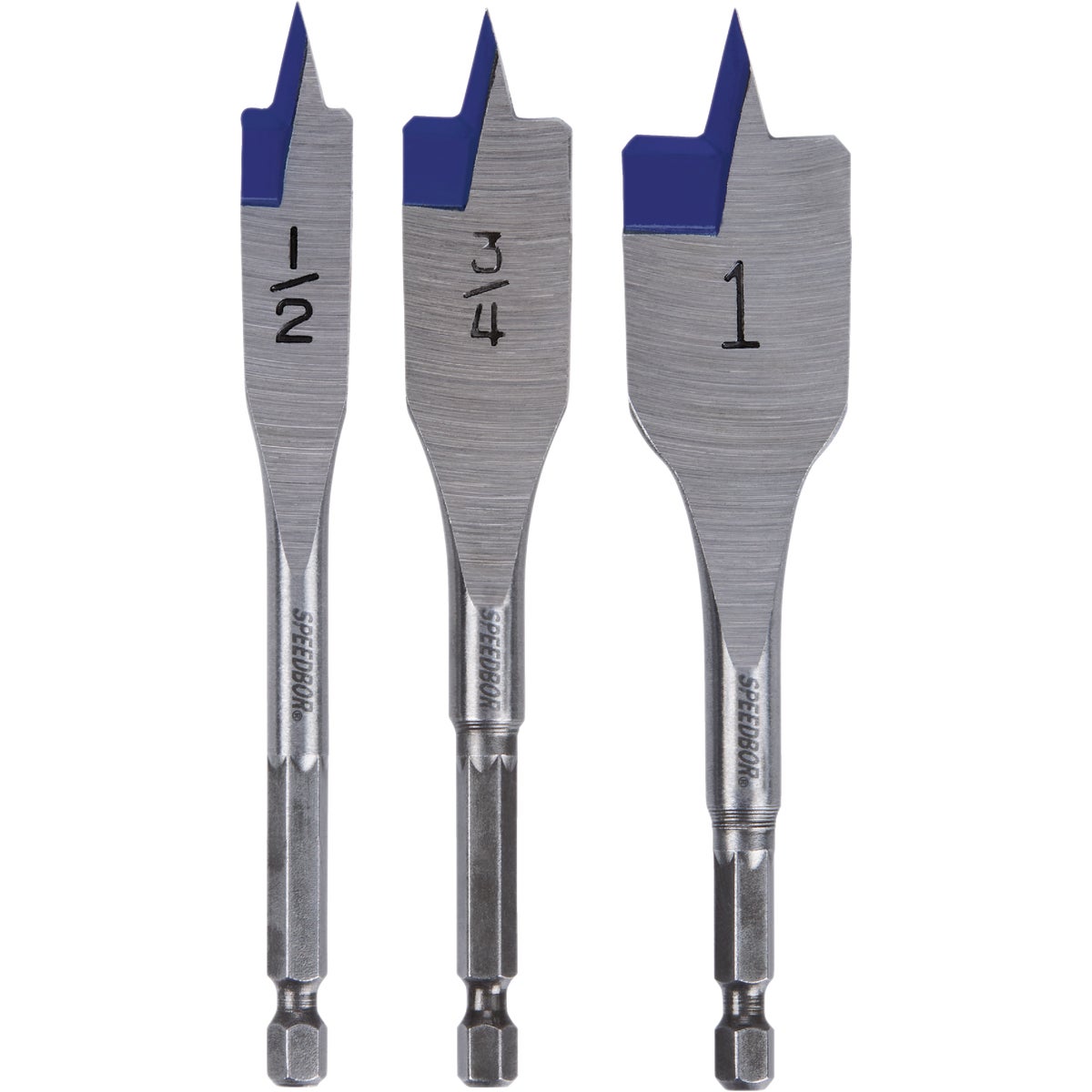 Irwin Speedbor 3-Piece Spade Bit Set Image 1