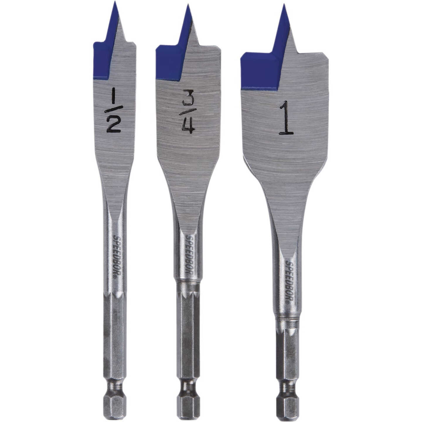 Irwin Speedbor 3-Piece Spade Bit Set Image 1